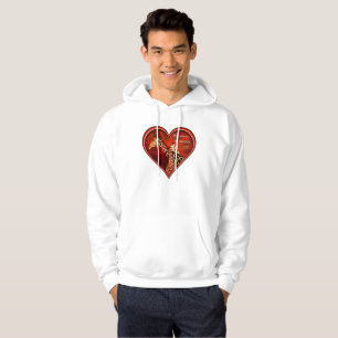 Sudadera Mamá y bebé de la jirafa que abrazan