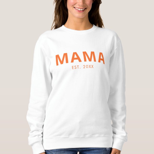 Sudadera Mama y Mamas Calabaza Cae Regalos Compartidos (Anverso)