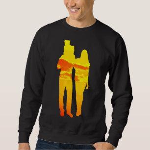 Sudadera Mamá Y Papá Con La Vida Familiar De Los Niños Pequ