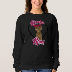 Sudadera Mamá yorkie Yorkshire Terrier Dog Yorkie Mom