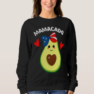 Sudadera Mamacado Aguacate Embarazo Mamá Embarazada Avo