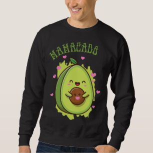 Sudadera Mamacado Cute Aguacado Funny Mom - mi Madre Fruta