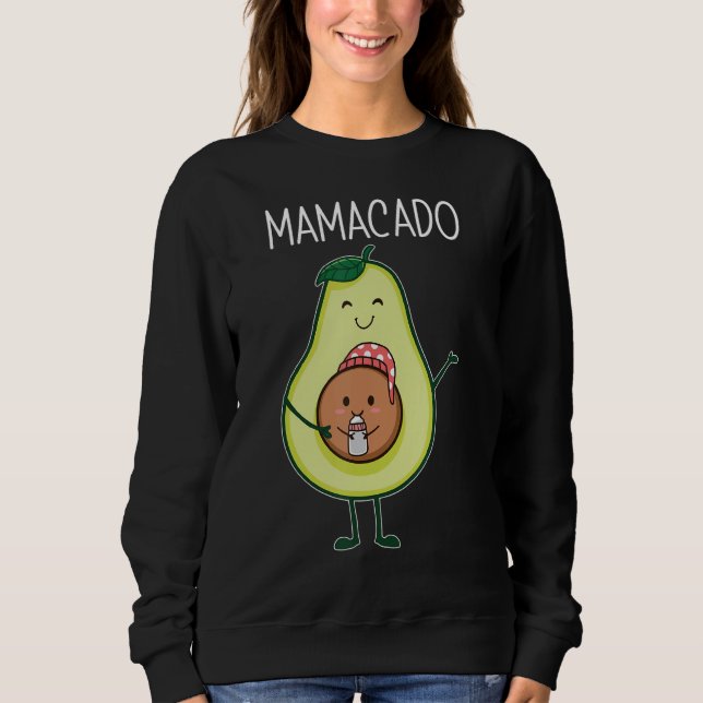 Sudadera Mamacado Esperando Madre (Anverso)