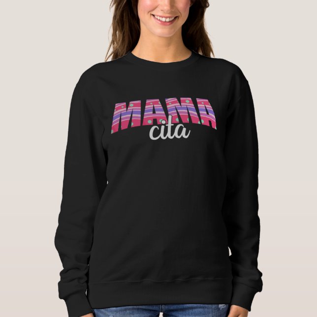 Sudadera Mamacita Cinco de Mayo Cactus Fiesta 5 De Mayo Cut (Anverso)
