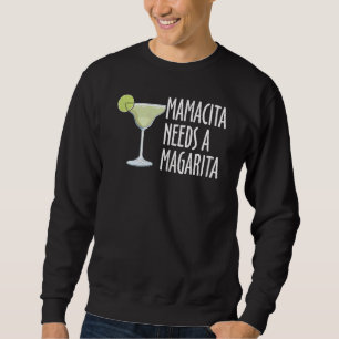 Sudadera Mamacita Margarita Gráfica Para Madres