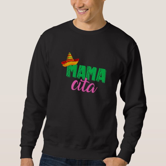 Sudadera Mamacita Papacito Cinco De Mayo Pareja F (Anverso)