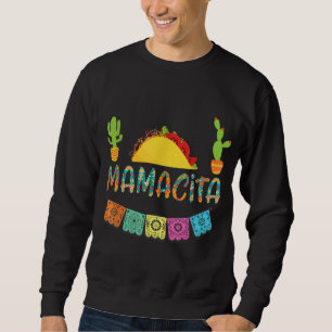 Sudadera Mamacita Taco Mexicano Fiesta Cactus Cinco De Mayo