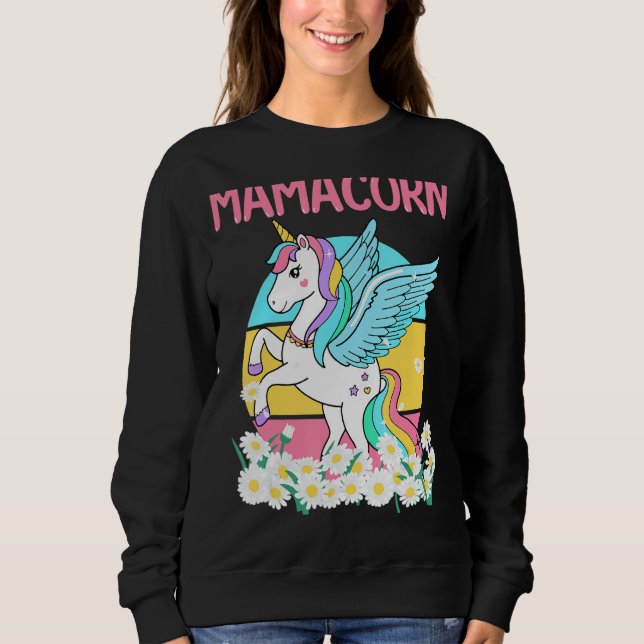 Sudadera Mamacora I Love Mommy Life Happy Mothers Day (Anverso)