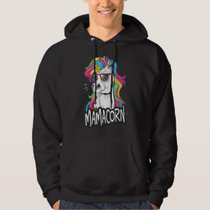 Sudadera Mamacorn unicornio disfraz de mamá graciosa mamaco