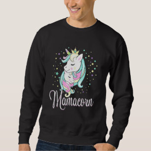 Sudadera Mamacorn, unicornio, traje de mujer, madre de bebé