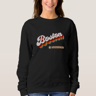 Sudadera Mamáes de Boston Massachusetts de Retro 80