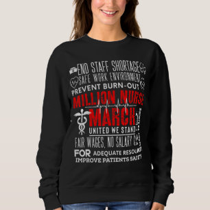 Sudadera Mamáes de la Marcha de Enfermeras Nacionales Unida