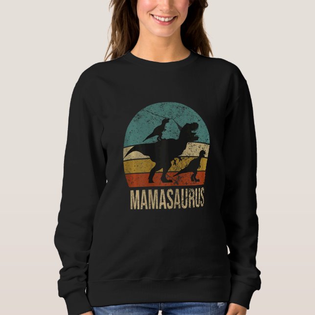Sudadera Mamasaurus Rex Dinasaur Rex Mamá (Anverso)