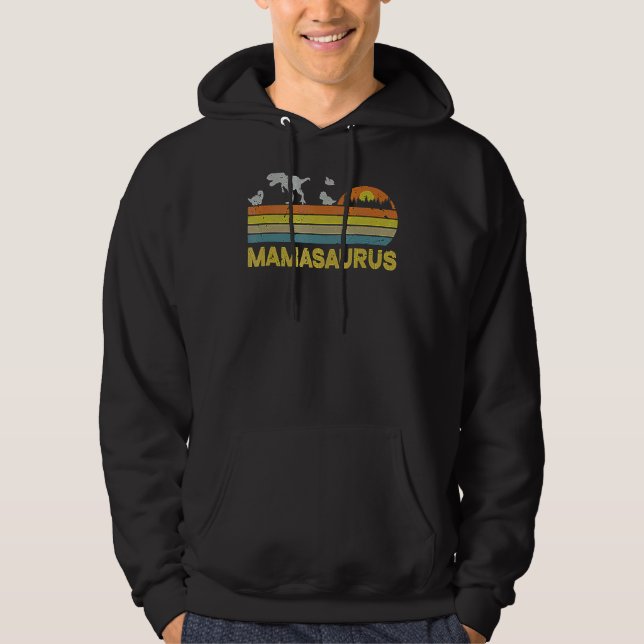 Sudadera Mamasaurus Rex Dinosaur Mama Saurus (Anverso)