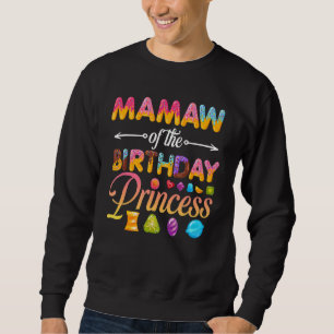 Sudadera Mamaw De La Princesa De Cumpleaños Donut Chica De
