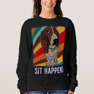 Sudadera Mami de perro de la sangre de Basset Camina Perro