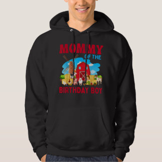 Sudadera Mami Of Birthday Boy Farm Farmer Tema
