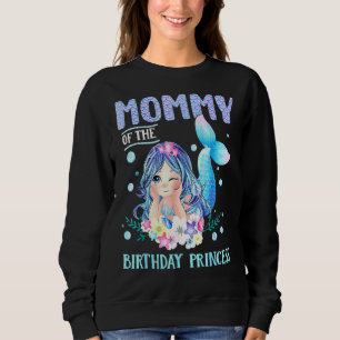 Sudadera Mami Sirena Del Nacimiento Princesa Feliz Nacimien