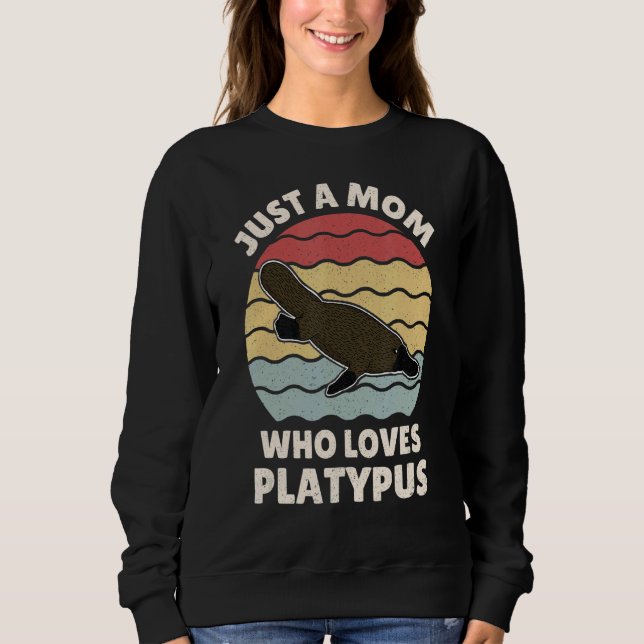 Sudadera Mamíferos de Platypus Australia Estudiantes de Vid (Anverso)