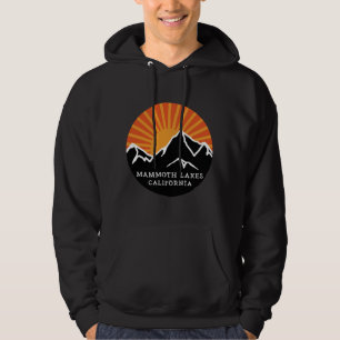 Sudadera Mammoth Lakes California Retro Sunset Mountains Vi