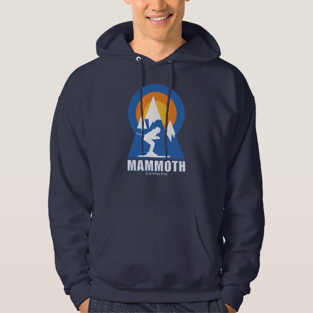 Sudadera Mammoth Mountain Ski Sunset Retro (Anverso)