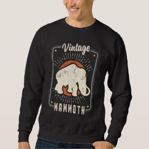 Sudadera Mamut Lanudo Vintage Retro Clásico Amor Animal