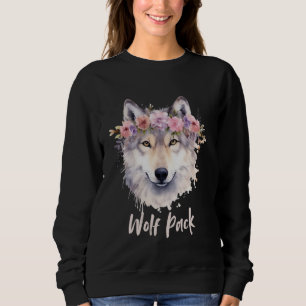 Sudadera Manada de Lobos Diseños de Grupo de Fiesta de Cump