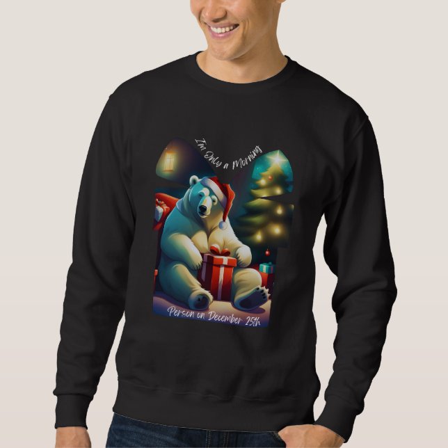 Sudadera Mañana de los Navidades (Anverso)