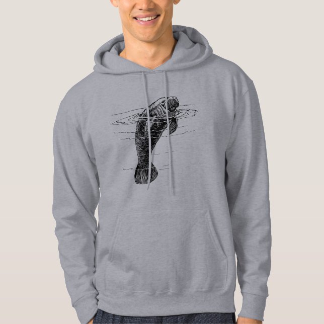 Sudadera Manatee mens hoodie (Anverso)
