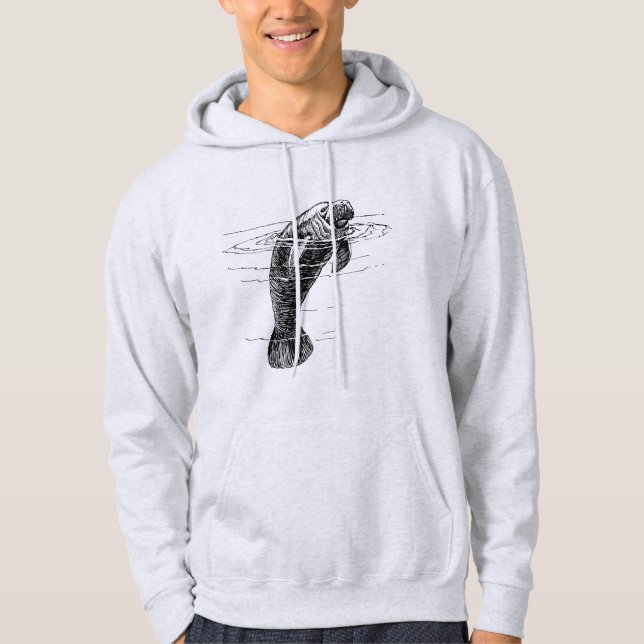 Sudadera Manatee mens hoodie (Anverso)