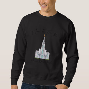 Sudadera Manaus Brasil Templo Me Encanta Ver Mi Templo Call