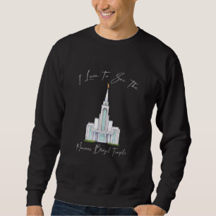 Sudadera Manaus Brasil Templo Me Encanta Ver Mi Templo Call