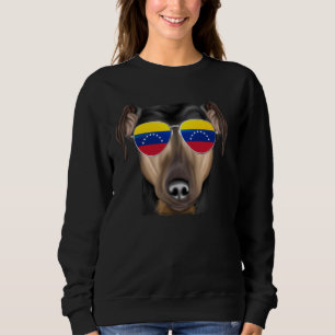 Sudadera Manchester Terrier Dog Venezuela Gafas de sol