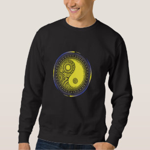 Sudadera Mandala china Yin y Yang Sanskrit Harmony Asia