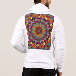 Sudadera Mandalá de caleidoscopio fractal Patrón-64351