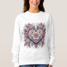 Sudadera 🌹 💘 Mandala de Romance 🌷 ❤️