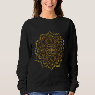 Sudadera Mandala dorada 81