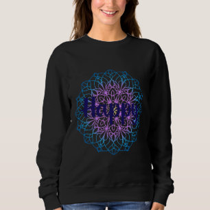 Sudadera Mandala Feliz multicolor