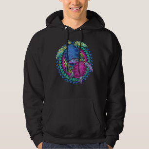 Sudadera Mandala Hawai, tribal maorí de origen animal polin