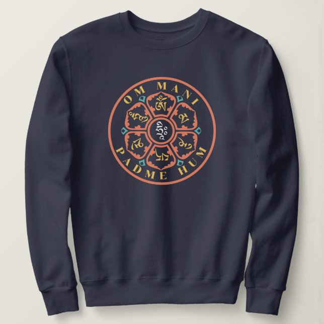 Sudadera Mandala Mantra (Anverso del diseño)
