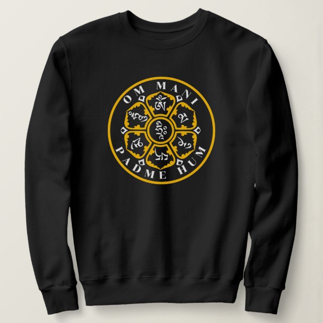 Sudadera Mandala Mantra Sweatshirt (Anverso del diseño)
