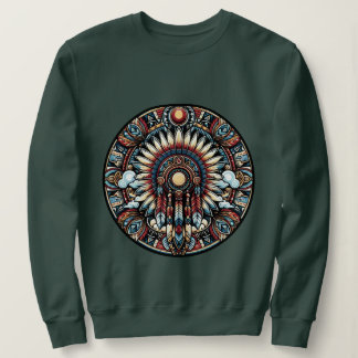 Sudadera Mandala nativa norteamericana