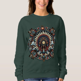 Sudadera Mandala nativa norteamericana