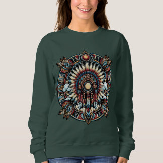 Sudadera Mandala nativa norteamericana