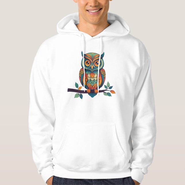 Sudadera Mandala Owl (Anverso)