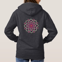 Mandala rosa simple