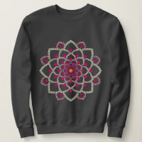 Mandala rosa simple