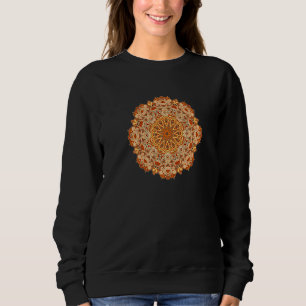 Sudadera Mandala Sagrada Geometría Fractal Prana Mantra Bue