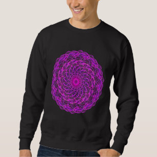 Sudadera Mandala Sagrada Geometría Prana Yoga Mantra Om