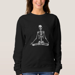 Sudadera Mandala Skeleton Yoga Chakra Hindu Esoteric
